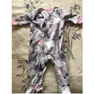 BNWT baby fleece sleeper
